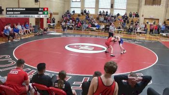 126 lbs Day 2 (round 3) - John Winseman, St. Francis A vs Aiden Ovitt, Gowanda