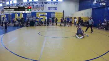 113 lbs 1st Place Match - Liam Parker, Jesuit vs Brody Fitzgerald, Harmony