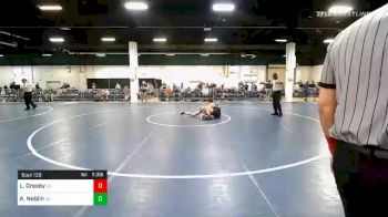 138 lbs Consolation - Lukas Crosby, SC vs Alex Noblin, VA