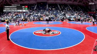 3A-120 lbs Cons. Round 2 - Kadin McDonald, Chestatee vs Barrett Clayton, Jefferson