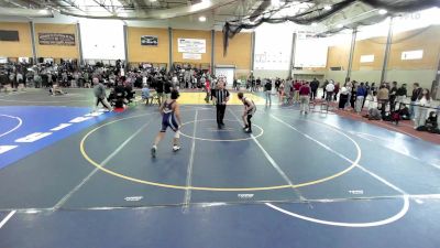 144 lbs Consi Of 8 #1 - Izayah Rison, East Greenwich vs Damien Roman, Central Falls/Blackstone Valley Prep