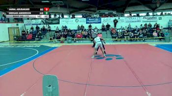 177 lbs 3rd Place Match - Jamal Abubakari, McClintock High School vs Deegan Anderson, American Leadership Academy - QC