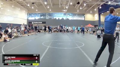 92 lbs Round 7 (8 Team) - Jaxon Kraemer, Team Shutt vs Rylan Wax, POWA