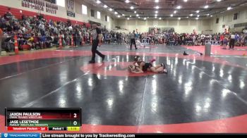 80 lbs Cons. Round 1 - Jase Lesetmoe, Pursuit Wrestling Minnesota vs Jaxon Paulson, Crass Trained Wrestling