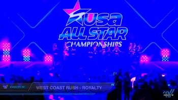 West Coast Rush - Royalty [2019 Junior - D2 3 Day 2] 2019 USA All Star Championships