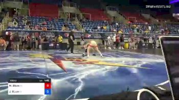 106 lbs Consolation - Marcus Blaze, Ohio vs Jackson BLum, Michigan
