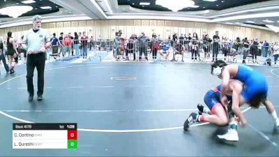 120 lbs Semifinal - Carlo Contino, Empire-CA vs Liam Qureshi, Ocrtc