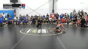 29 lbs Rr Rnd 7 - Kona Hughes, Badger Girls Elite - W vs Tyanna Evans, MGW Monkey Business - W