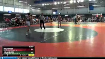 113 lbs Round 5 (6 Team) - NICK SYKES, Alabama Elite Gold vs Noah Davis, Techfall Wrestling Club