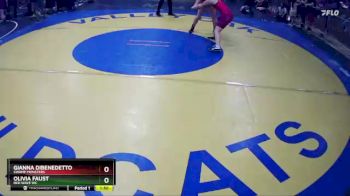 145 lbs Semifinal - Gianna Dibenedetto, Swamp Monsters vs Olivia Faust, RED WAVE WC