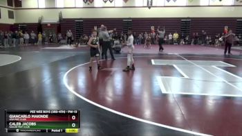 PW-13 lbs Quarterfinal - Giancarlo Makinde, USA Mat Club vs Caleb Jacobs, Sailor Mat Club