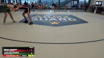 JV-19 lbs Round 3 - Sterling Warren, Iowa City, West vs Brady Kennedy, Western Dubuque