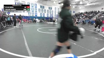 110 lbs Cons. Round 3 - Leilani Harris, Beckman vs Kylie Mena, Artesia