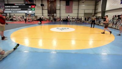 119 lbs Rr Rnd 1 - Curtis Cubbage, Terps Pit Bull MS vs Logan Schawkopf, Elite Athletic Club Bad Boys