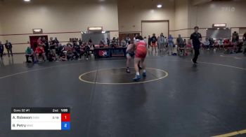 79 kg Cons 32 #1 - Alec Robeson, Dubuque RTC vs Brian Petry, MWC Wrestling Academy