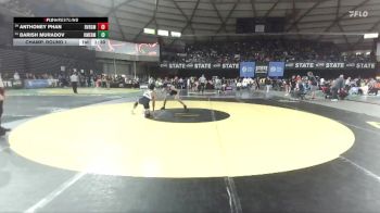 Boys 3A 138 lbs Champ. Round 1 - Barish Muradov, Kent Meridian vs Anthoney Phan, River Ridge