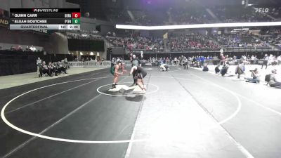 Quarterfinal - Quinn Carr, Dell Rapids vs Elijah Boutchee, Pierre T.F. Riggs