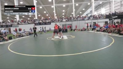 207 lbs Mikaella Green, Texas Blue vs Lulu Kirk, Kansas