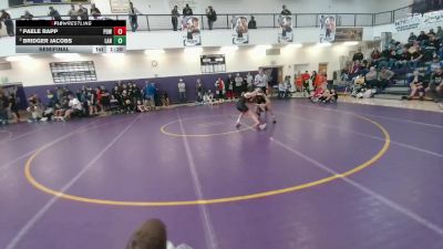 84 lbs Semifinal - Paele Rapp, Powell Middle School vs Bridger Jacobs, Lander Middle School