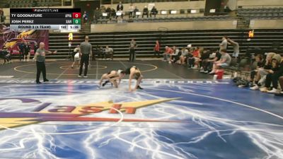 107 lbs Round 2 (4 Team) - Josh Perez, Xavier, CT vs Ty Goodnature, Apple Valley, MN