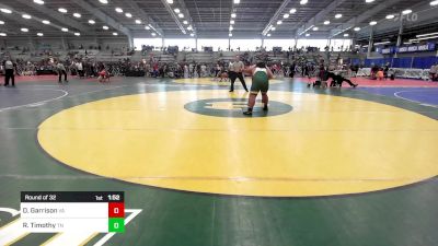 285 lbs Round Of 32 - Drake Garrison, VA vs Roldon Timothy, TN