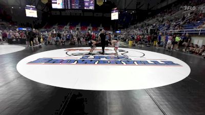 120 lbs Cons 64 #1 - Bradley Wagner, PA vs Jack Simpson, CO