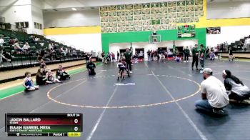 55/60/65 Cons. Semi - Isaiah Gabriel Mesa, Fort Stewart Wrestling vs Jaxon Ballard, Storm