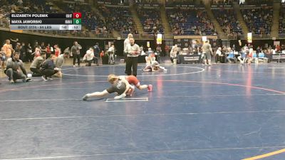 94 lbs Quarterfinal - Elizabeth Polenik, United vs Maya Jaworski, Hanover