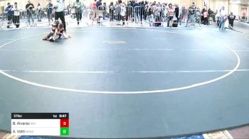 57 lbs Consi Of 8 #1 - Bryan Alvarez, 505 Wc vs Abhisri Vatti, Monster Garage