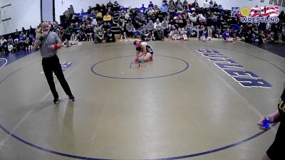 142 lbs Quarterfinal - Grace Nasman, Upper Saint Clair Hs vs Haley Leiendecker, Plum Hs