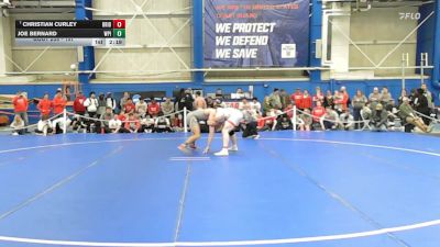 197 lbs Cons. Round 4 - Joe Bernard, Worcester Polytechnic vs Christian Curley, Bridgewater State