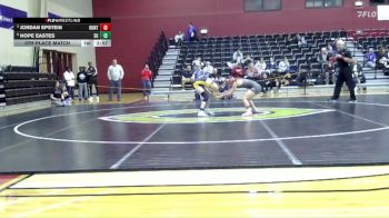 103 lbs 5th Place Match - Hope Eastes, Emmanuel University vs Jordan Epstein, Huntingdon