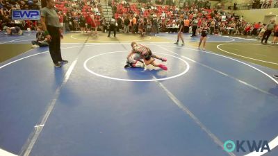 76-80 lbs Quarterfinal - Raiden Johns, Collinsville Cardinal Youth Wrestling vs Knox Trosky, Claremore Wrestling Club