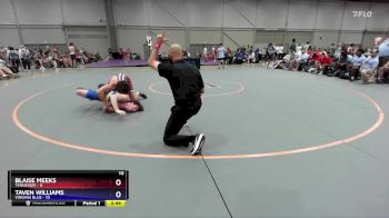 165 lbs Semis & 1st Wrestleback (8 Team) - Blaise Meeks, Tennessee vs Taven Williams, Virginia Blue