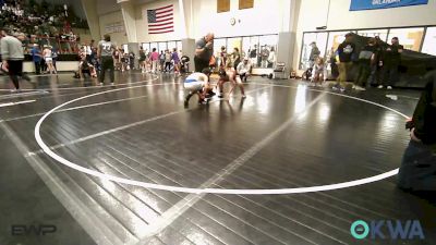 110 lbs Rr Rnd 2 - Kiowa Andrews, Berryhill Wrestling Club vs Augustus Cosby, Pawhuska Elks Takedown