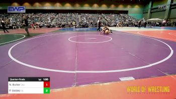 126 lbs Quarterfinal - Noah Butler, California Grapplers vs Paulo Valdez, California