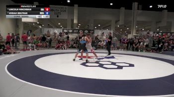 U15 GR - 68 lbs Cons. Semis - Lincoln Hinchman, Contenders Wrestling Academy vs Josiah Beltran, Wrestling Factory