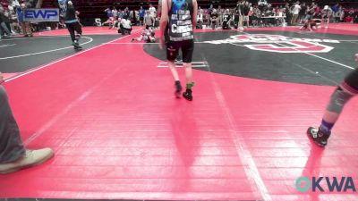 85 lbs Round Of 16 - Braddock Barcus, Barnsdall Youth Wrestling vs Tidus Daniel, Checotah Matcats