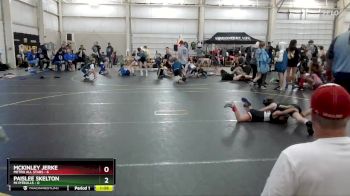 55 lbs Round 3 (4 Team) - Paislee Skelton, MI Pitbulls vs McKinley Jerke, Metro All Stars