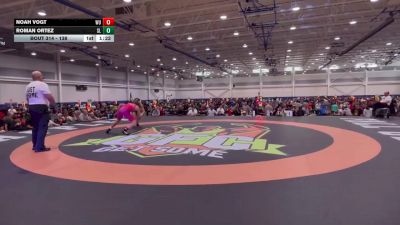 138 lbs Champ. Round 2 - Roman Ortez, Unattached vs Noah Vogt, Wrestling University