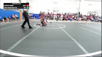 138 lbs Rr Rnd 4 - Christianna Patterson, D3 Wrestling Cluib vs Ania-Maelynn Fox, CacheWrestlingClub