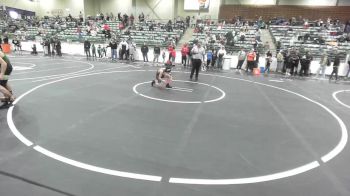 74 lbs Round Of 16 - Christian Sac, Wan-Tu-Wazuri vs Grey Dias, Shootbox Rigby