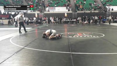 7A 106 lbs Cons. Round 2 - Jackson Woolsey, Huntsville vs Liam Vaughan, James Clemens HS
