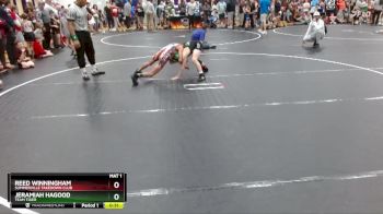 85 lbs Semifinal - Reed Winningham, Summerville Takedown Club vs Jeramiah Hagood, Team Tiger