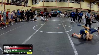 80 lbs Semifinal - Daewon Nguyen, Headhunters vs Greggy Bachmann, Unattached