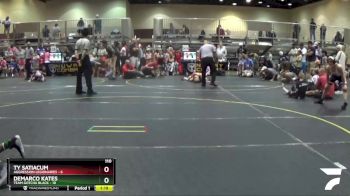 110 lbs Round 3 (6 Team) - Ty Satiacum, Aggression Legionaries vs Demarco Kates, Team Gotcha Black