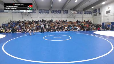 161 lbs Champ. Round 2 - Noah Porter, Tracy vs Lucas Pannell, Los Gatos