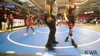 96 lbs Consolation - JJ Ruesch, Owasso Takedown Club vs Abel Garell, Skiatook Youth Wrestling