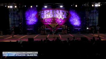 East Coast Athletics - Black Ice [2025 L3 Senior Coed - D2 Day 1] 2025 Spirit Sports Worcester Nationals
