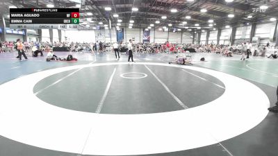 107 lbs Rr Rnd 3 - Maria Aguado, MF Angels vs Emma Cain, Orchard South Girls